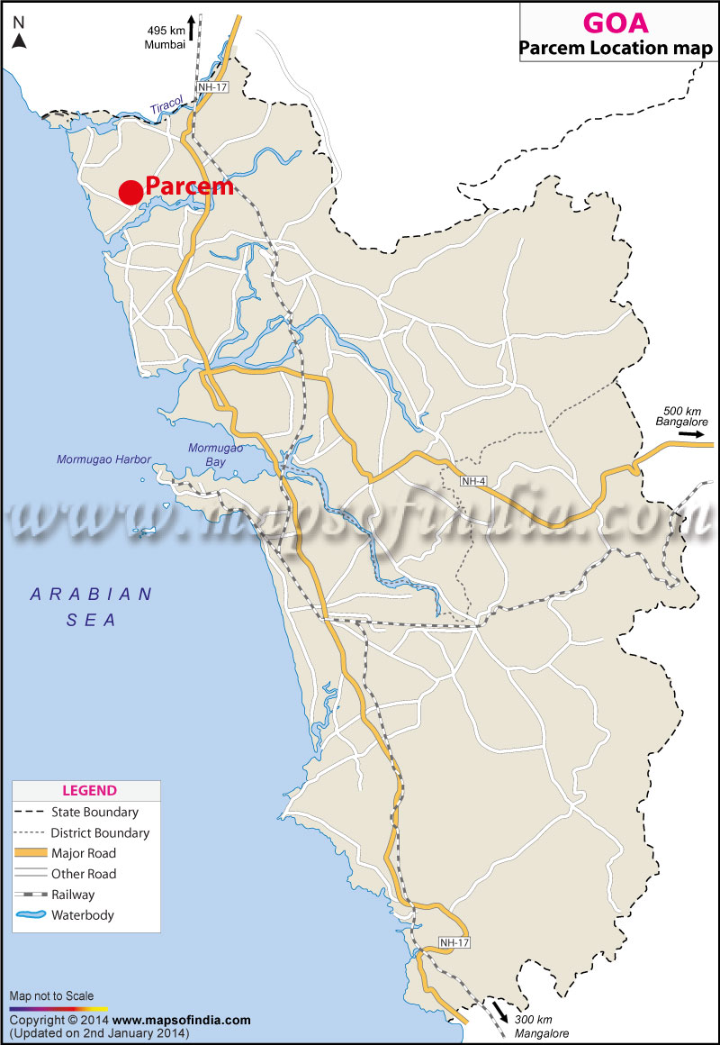 Parcem Location Map