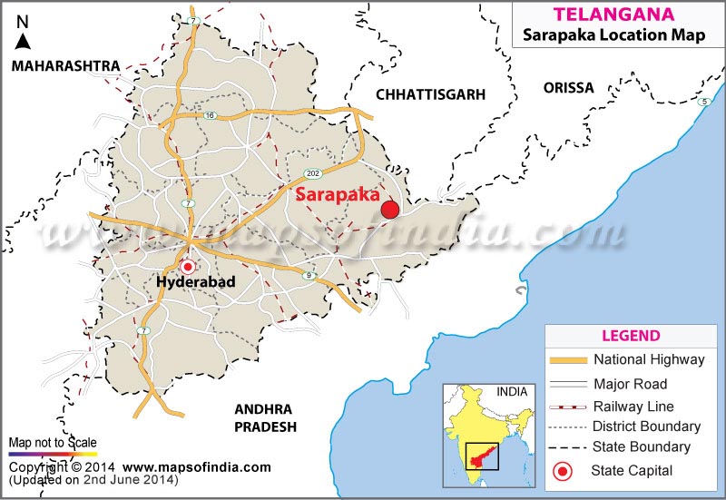Sarapaka Location Map