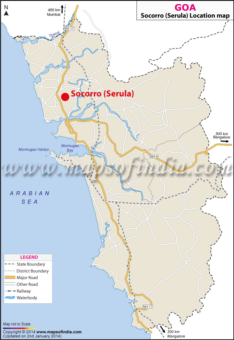 Socorro (serula) Location Map