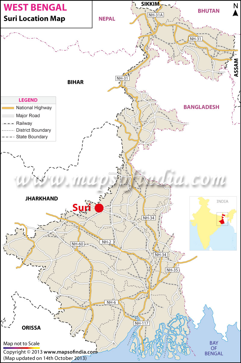 Suri Location Map