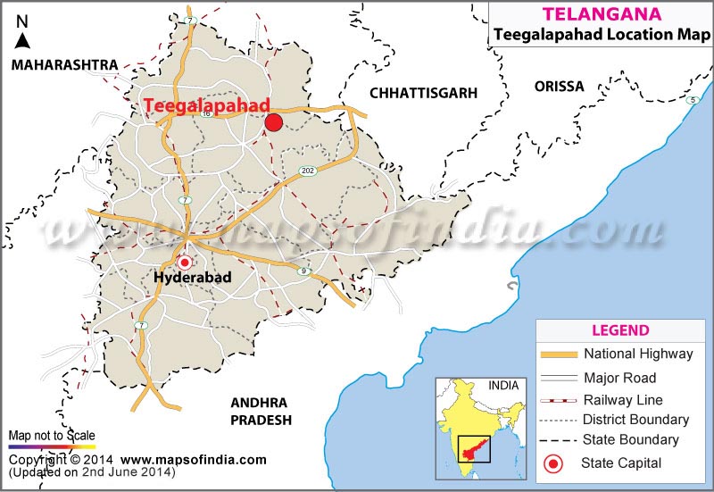 Teegalapahad Location Map