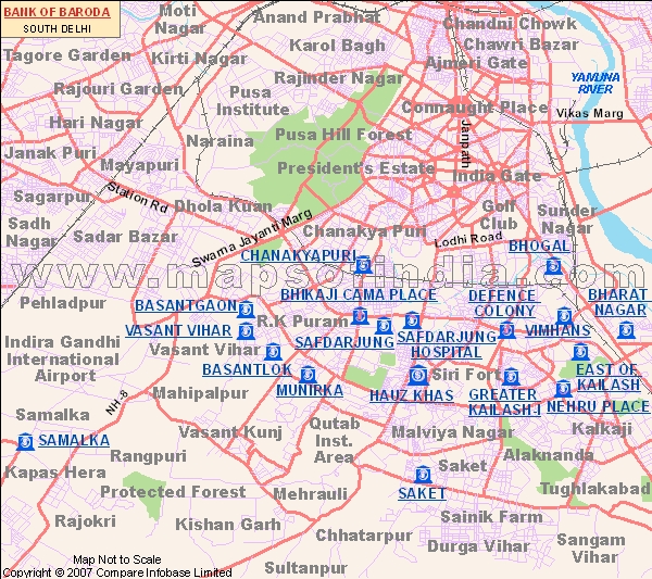 Bank of Baroda South Delhi