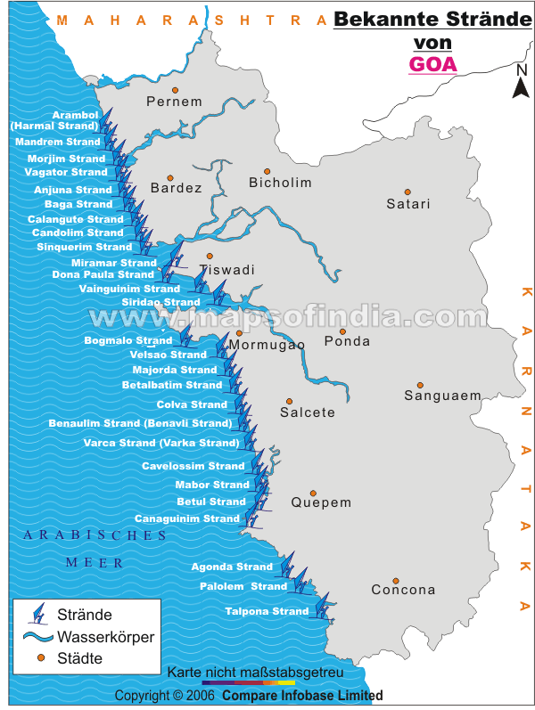 Strände von Goa