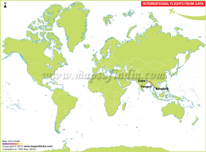 International Flights from Gaya