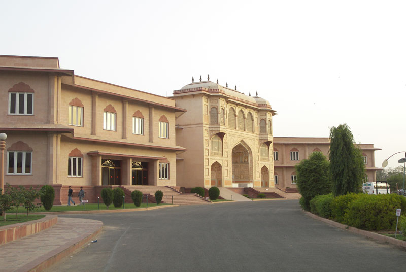 sideview of Birla Auditorium Jaipur