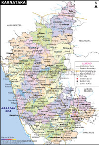 Karnataka Map