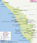 Kerala Travel Map