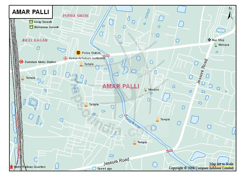Amar Palli Map