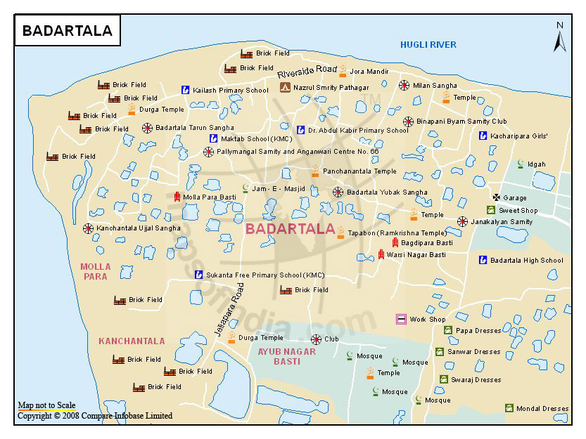 Badartala Map
