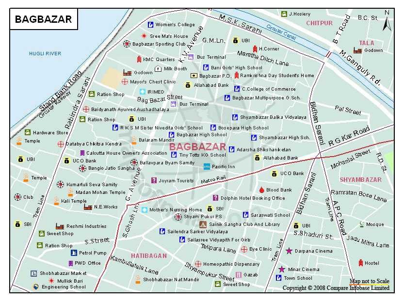 Bagbazar Map