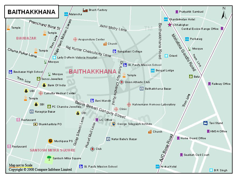 Baithakkhana Map