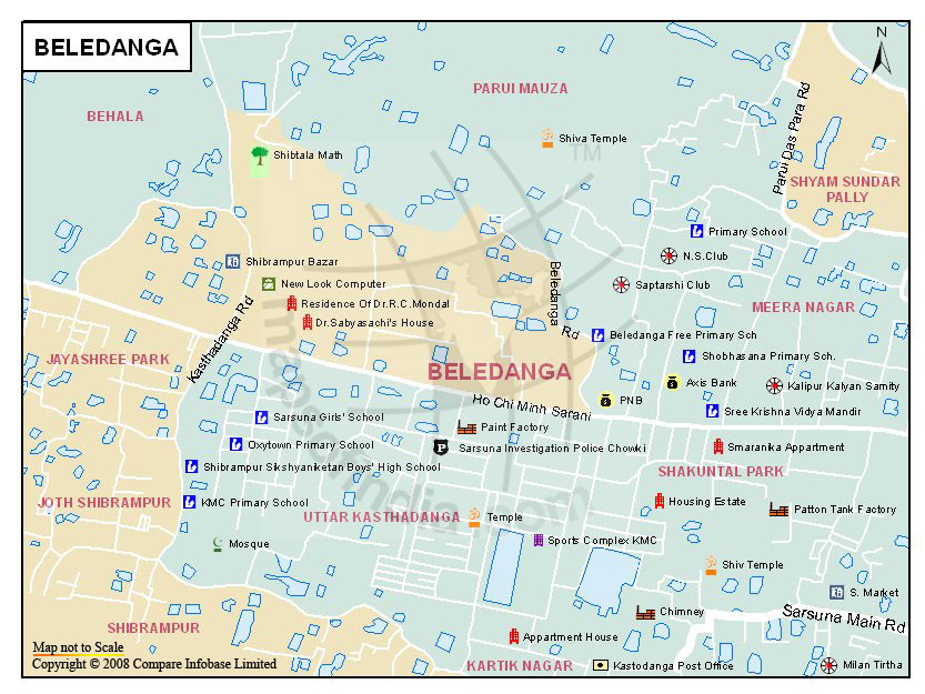Beledanga Map