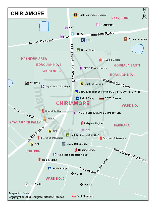 Chiriamore Map