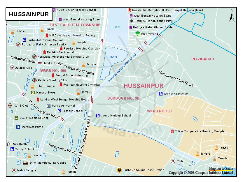Hussainpur Map