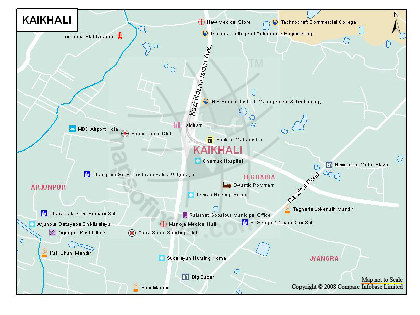 Kaikhali Map