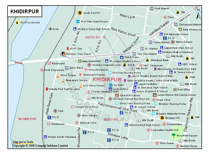 Khidirpur Map