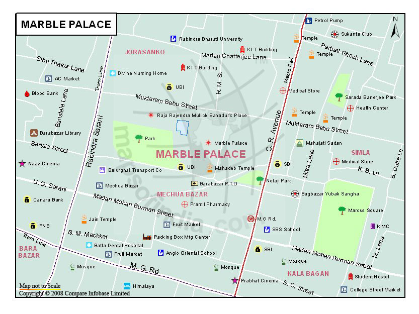 Marble Palace Map