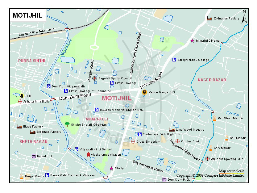 Motijhil Map