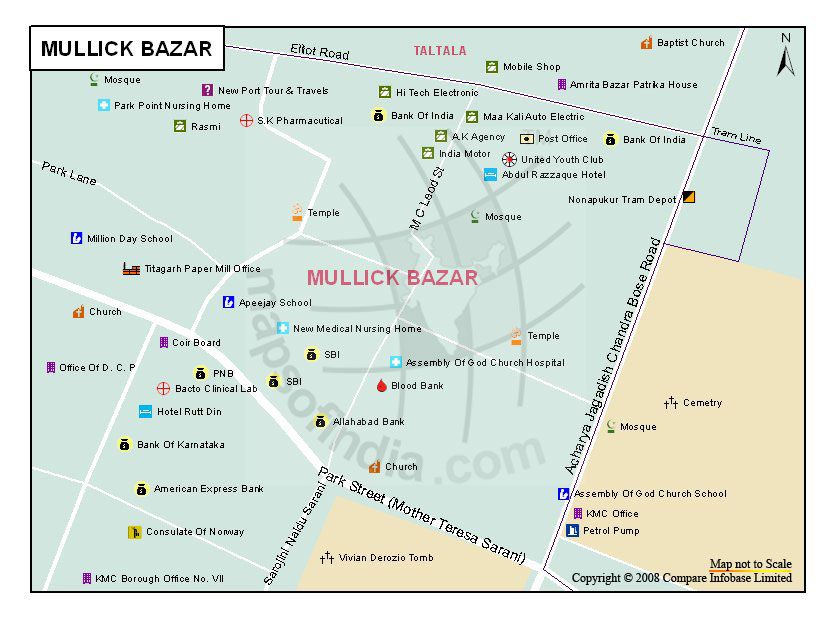Mullick Bazar Map