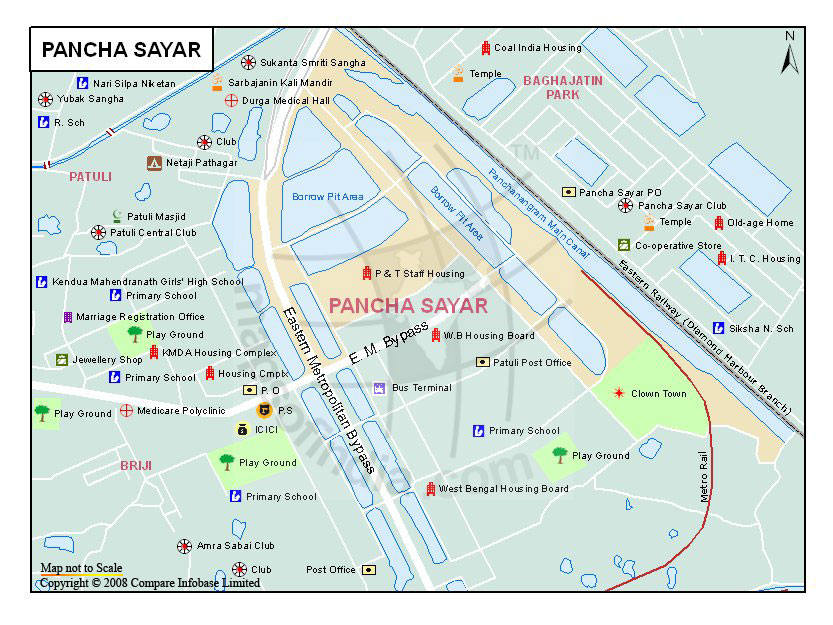 Pancha Sayar Map