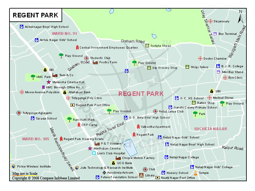 Regent Park Map