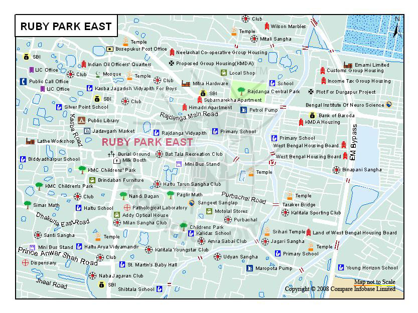 Ruby Park East Map