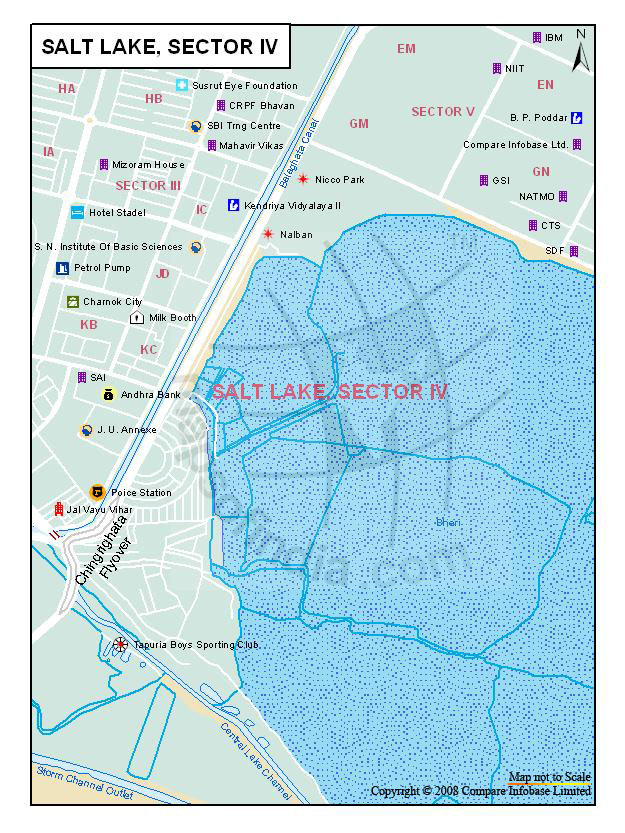 kolkata salt lake map Salt Lake Sector Iv Map Kolkata Maps Of India kolkata salt lake map
