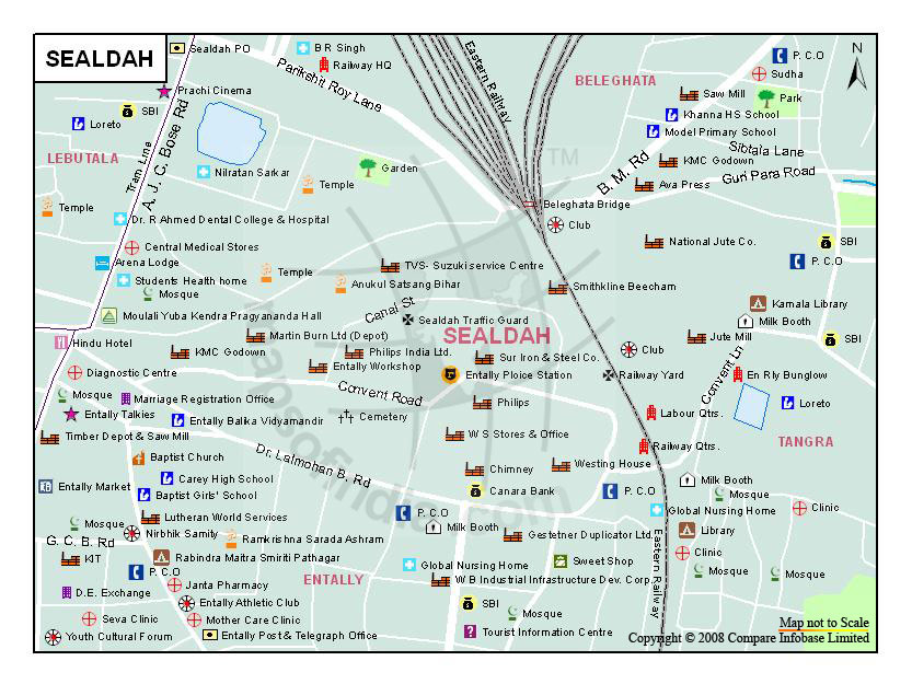 Sealdah Map