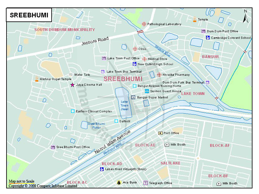 Sreebhumi Map