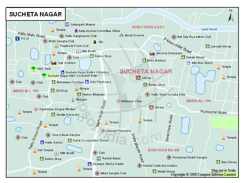 Sucheta Nagar Map