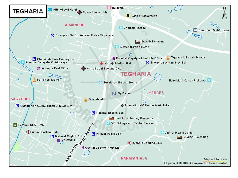 Tegharia Map