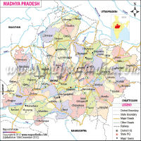 Madhya Pradesh Map