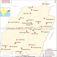Manipur Travel Map