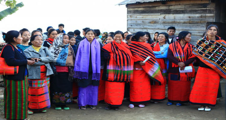 Traditional attire of Manipur