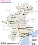 Vizianagaram District Map