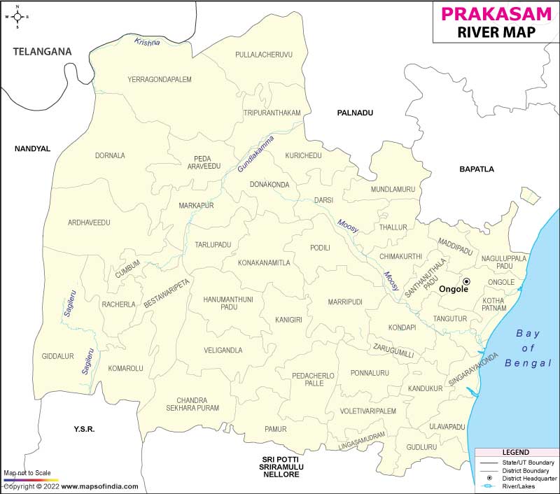 River Map of Prakasam