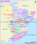 East Godavari Tehsil Map