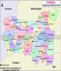 Kurnool Tehsil Map