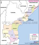 Andhra Pradesh Tehsil Map