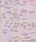Cuddapah City Map