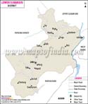 Lower Subansiri District Map