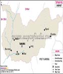 Tawang District Map