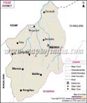 Tirap District Map
