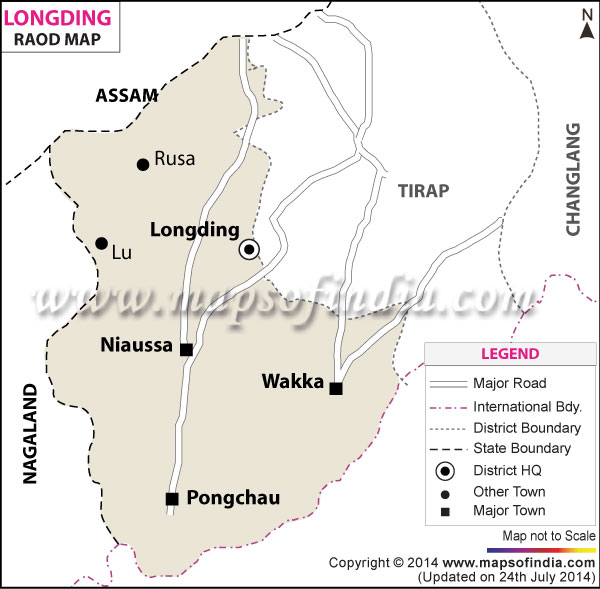 Road Map of Longding