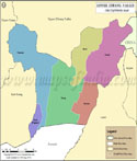 Lower Dibang Tehsil Map