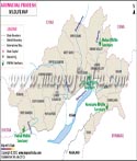 Arunachal Pradesh Wildlife Map