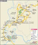 Itanagar City Map