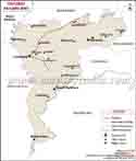 Dhubri Railway Map