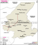 Tinsukia Railway Map