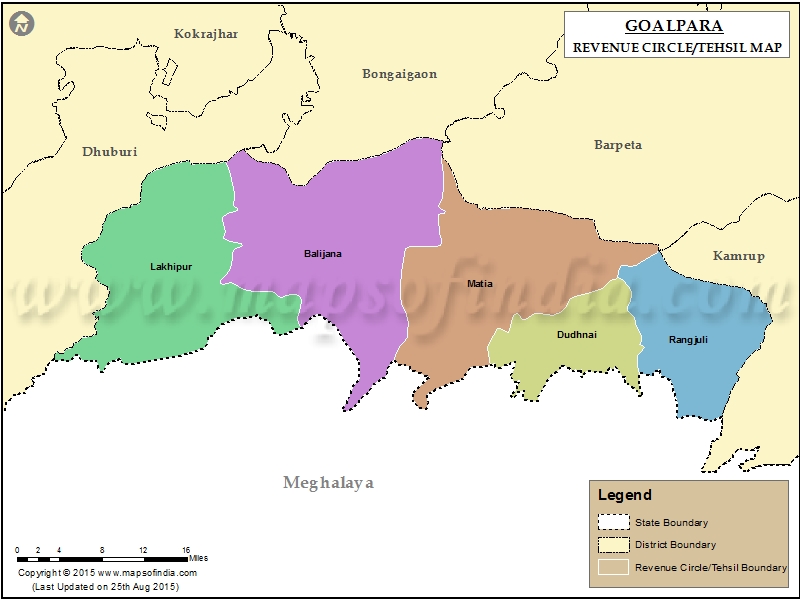 Tehsil Map of Goalpara 